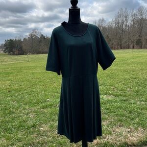 Mikarose Dark Green Midi Dress XXL